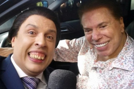 Wellington Muniz, o Cear, em encontro com Silvio Santos: no ar amanh (10) no Multishow