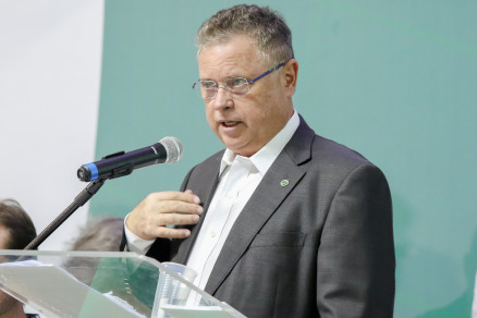 O ministro Blairo Maggi: residncia e gabinete alvo de buscas da PF