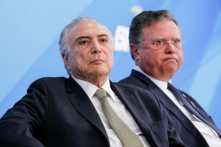 Blairo Maggi com o presidente Michel Temer
