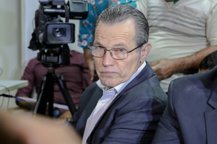 O ex-governador Silval Barbosa, que afirmou ter se encontrado com Taques durante campanha