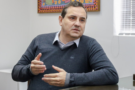 O empresrio Jnior Macagnam, que est  frente do projeto em Cuiab