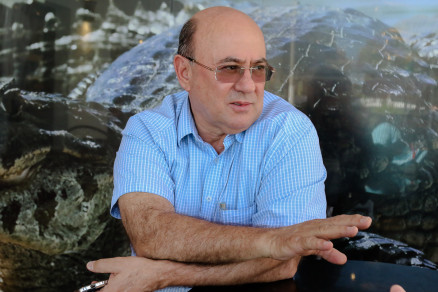O ex-deputado estadual Jos Riva, que inicia o cumprimento de pena hoje