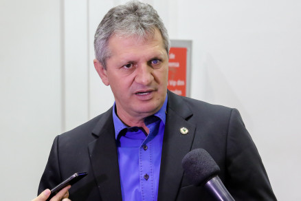 O deputado estadual Dilmar DalBosco: encontro no Palcio Paiagus