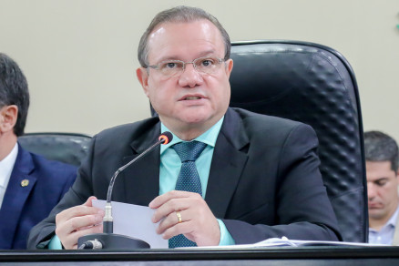 O senador Wellington Fagundes, que foi citado em questionamentos a Temer
