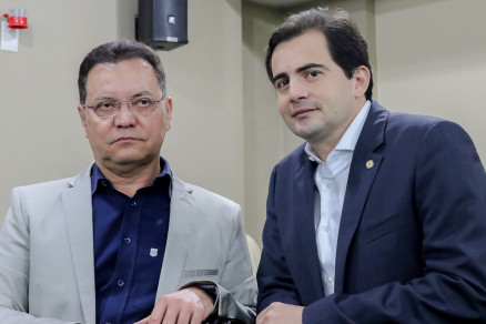 Eduardo Botelho e F�bio Garcia, que devem migrar para o DEM