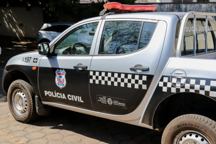 Polcia Civil este no local do crime e ir investigar o caso