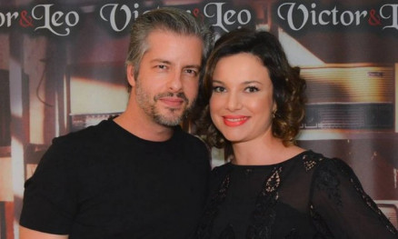 Victor Chaves e sua ex-mulher