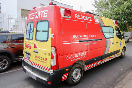 Equipe de resgate da Rota do Oeste atendeu a ocorrncia