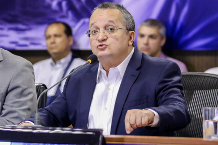 O governador Pedro Taques, que citou 
