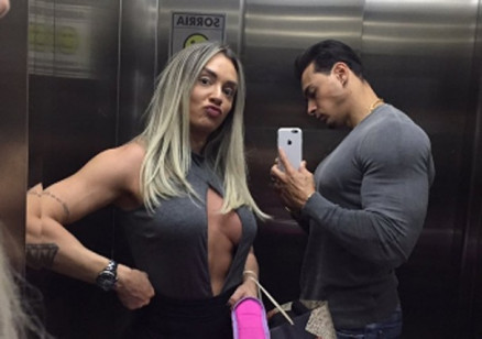 Juju Salimeni e o ex, Felipe Franco