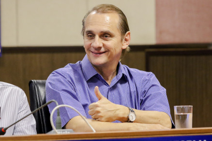 O secretrio Wilson Santos: contas de campanha para prefeito rejeitadas