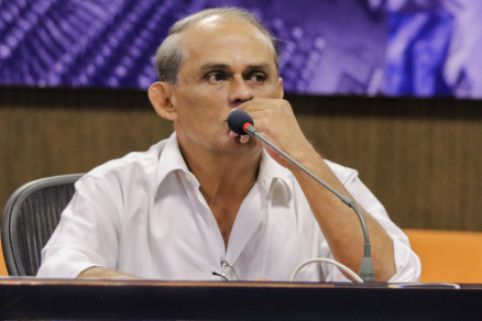 Secret�rio Luiz Soares, cuja demiss�o foi pedida por deputados estaduais