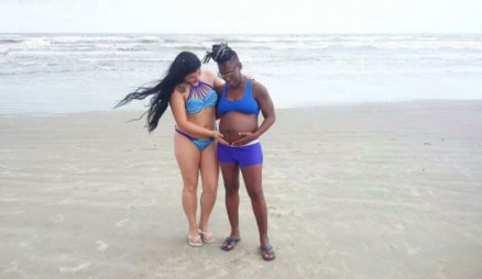 Thais Oliveira e Nenm