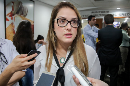 A deputada estadual Janaina Riva, uma das pessoas grampeadas ilegalmente