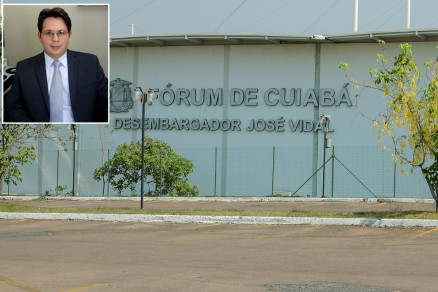 O juiz Wladys Roberto Freire Amaral (detalhe), que conduziu a audincia de custdia