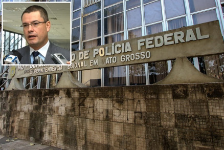 O diretor-geral em exerccio da Polcia Federal, delegado Maurcio Leite Valeixo (detalhe) 