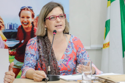 A ex-secretaria de Sade, Elizeth Arajo, que citou gravidade de ingerncia poltica na Sade