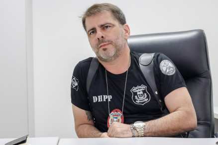 O delegado Flvio Stringueta, que coordena a GCCO da Polcia Civil