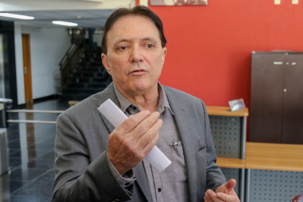 O conselheiro Ant�nio Joaquim, que desmarcou ato de filia��o