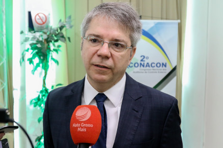 O conselheiro do Tribunal de Contas do Estado (TCE-MT), Luiz Henrique Lima