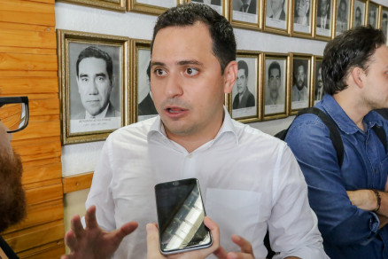 O vereador Diego Guimares, que quer comisso processante contra o prefeito