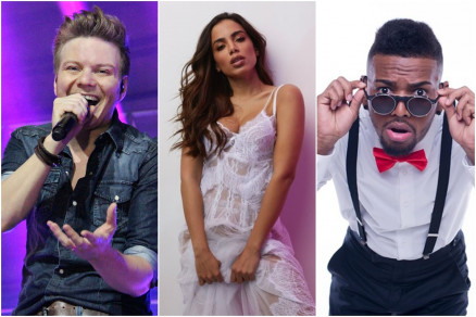 Os cantores Michel Tel, Anitta e Nego do Borel estaro neste final de semana em Cuiab