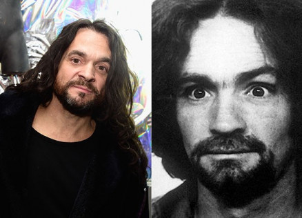 Matthew Roberts, suposto filho de Charles Manson / Mugshot de Charles Manson divulgada pelo Departamento de Polcia de Los Angeles