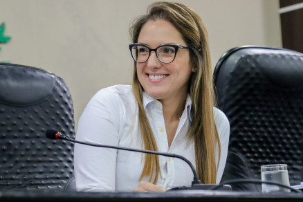 A deputada estadual Janaina Riva (MDB), que foi reeleita nesta domingo