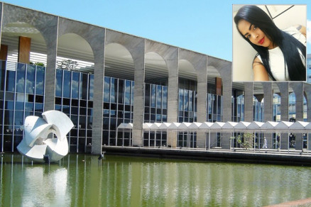 O Ministrio das Relaes Exteriores em Braslia, que atua no caso de Juliana Cruz (detalhe)