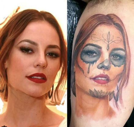 Paolla Oliveira: tatuagem