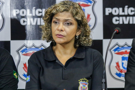 A presidente do Sindepo, Maria Alice, que repreendeu deputado 