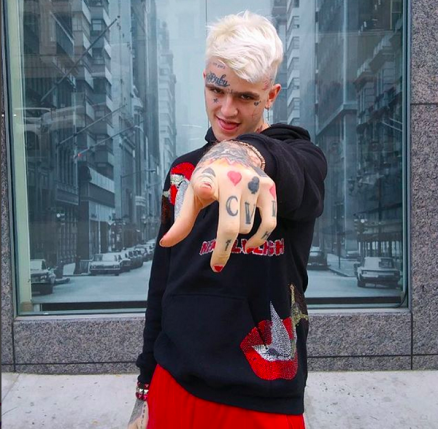 O rapper Lil Peep