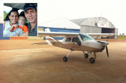 A aeronave desapareceu ap�s decolar de uma fazenda em Colniza 