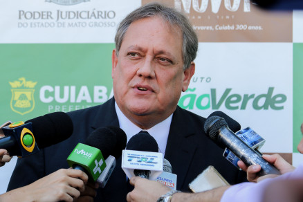 O presidente do TJ-MT, desembargador Rui Ramos: pagamento continua em conta sal�rio