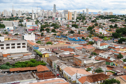 Vista panormica de Cuiab, cidade com maior PIB de Mato Grosso