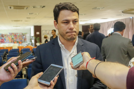 O secretrio de Estado de Meio Ambiente, Andr Luis Torres Baby