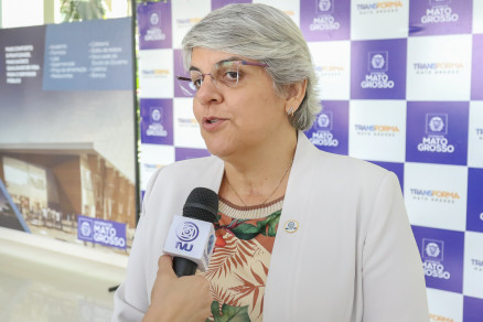 A reitora da Universidade Federal de Mato Grosso (UFMT), Myrian Thereza Serra