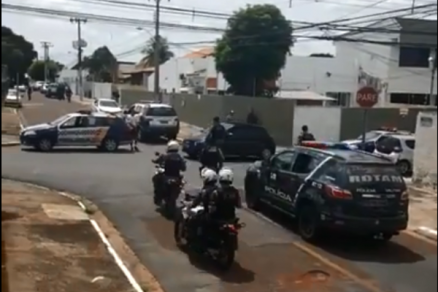 Policiais militares foram acionados para atender a ocorr�ncia