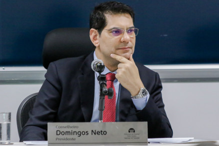 O presidente do Tribunal de Contas do Estado, Domingos Campos Neto