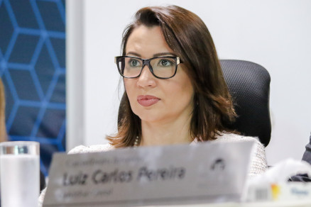 A conselheira interina do Tribunal de Contas do Estado, Jaqueline Jacobsen