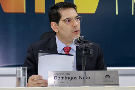 O presidente do Tribunal de Contas do Estado, conselheiro Domingos Neto