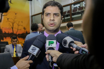 O vereador Lilo Pinheiro, que  primo do prefeito Emanuel Pinheiro