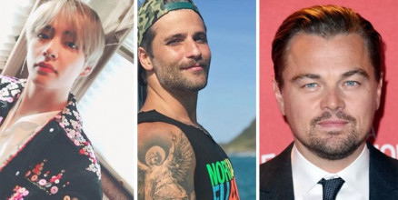 V, do BTS; Bruno Gagliasso; Leonardo DiCaprio