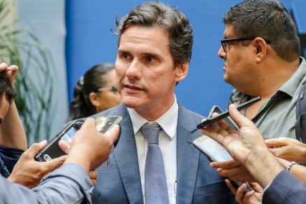 O secret�rio de Estado de Fazenda, Rog�rio Gallo