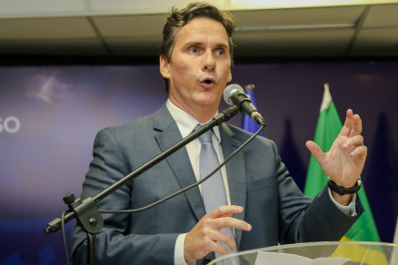 O secret�rio de Estado de Fazenda, Rog�rio Gallo