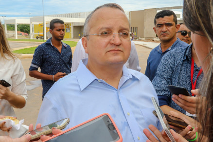 O governador Pedro Taques (PSDB), que evitou polemizar com o ex-prefeito de Cuiab