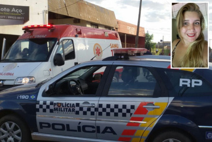 A vtima Tatianne Verssimo (detalhe), de 23 anos, que foi esfaqueada em VG