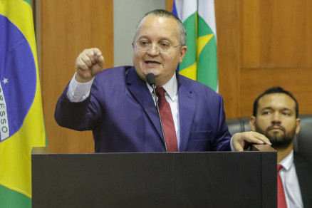 O governador Pedro Taques: Fundo de Estabilizao Fiscal
