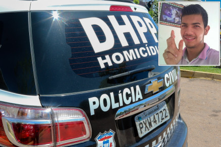 O corpo de Osmar Barbosa (detalhe), 23 anos, foi encontrado na regi�o do Pedra 90