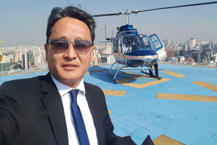 O empresrio Jos Kobori, que tambm foi preso em operao